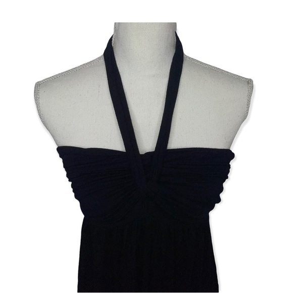 EXPRESS Black Halter Dress M - Picture 5 of 8